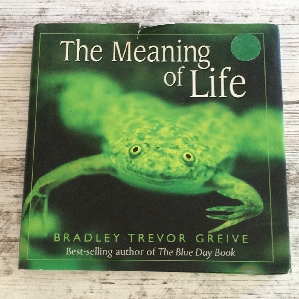 The Meaning Of Life by Bradley Trevor Greive Hardcover 2002
